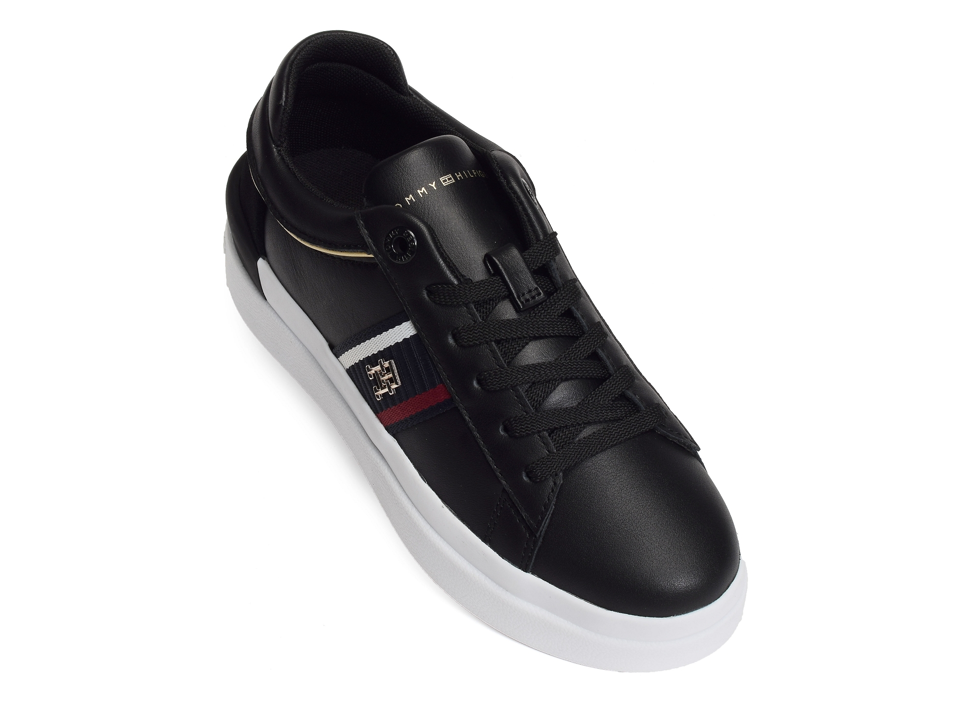 Corp webbing court sneaker 7387 noir