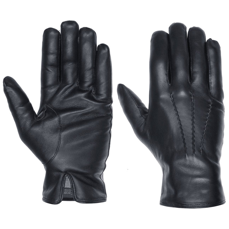 Caridei Heren Handschoen Glace Navy
