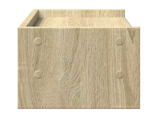 Support de moniteur chêne sonoma 42x24x16 cm bois d'ingénierie
