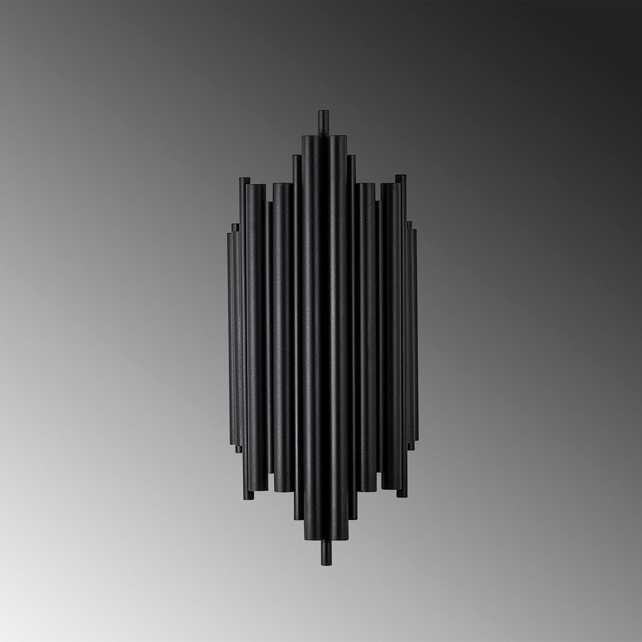 Opviq Applique murale Reis noire - 18x40x8 cm