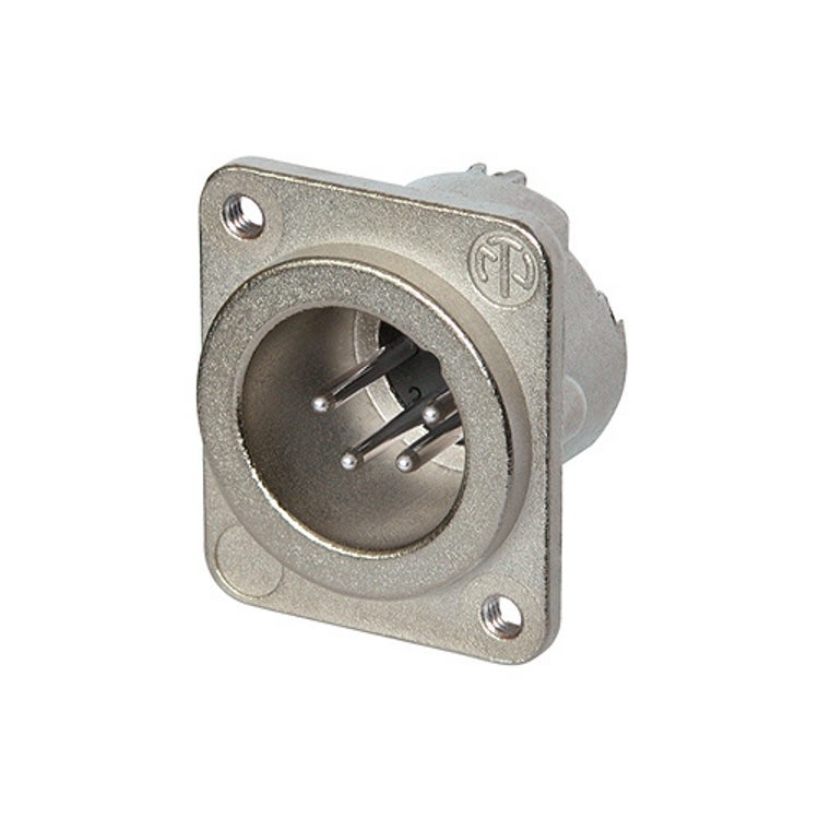 Neutrik NC4MD-LX M3 XLR chassisdeel 4p male