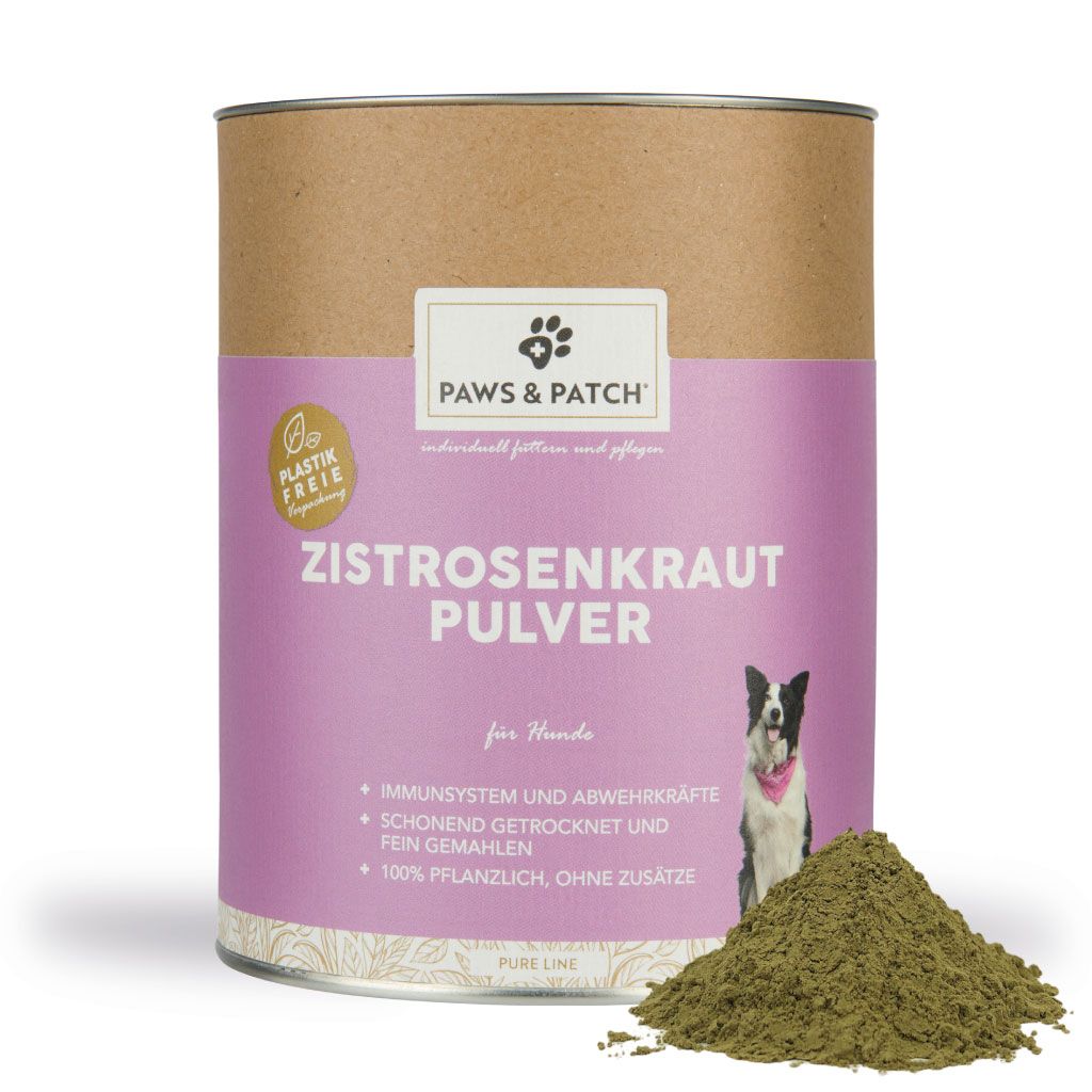 PAWS&PATCH ZISTROSENKRAUT Pulver für Hunde