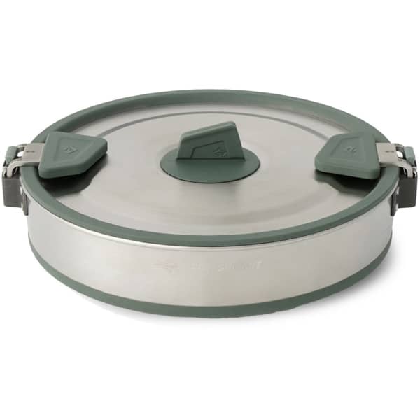 Popote randonnée SEA TO SUMMIT DETOUR STAINLESS STEEL COLLAPSIBLE POURING POT 3L GREEN