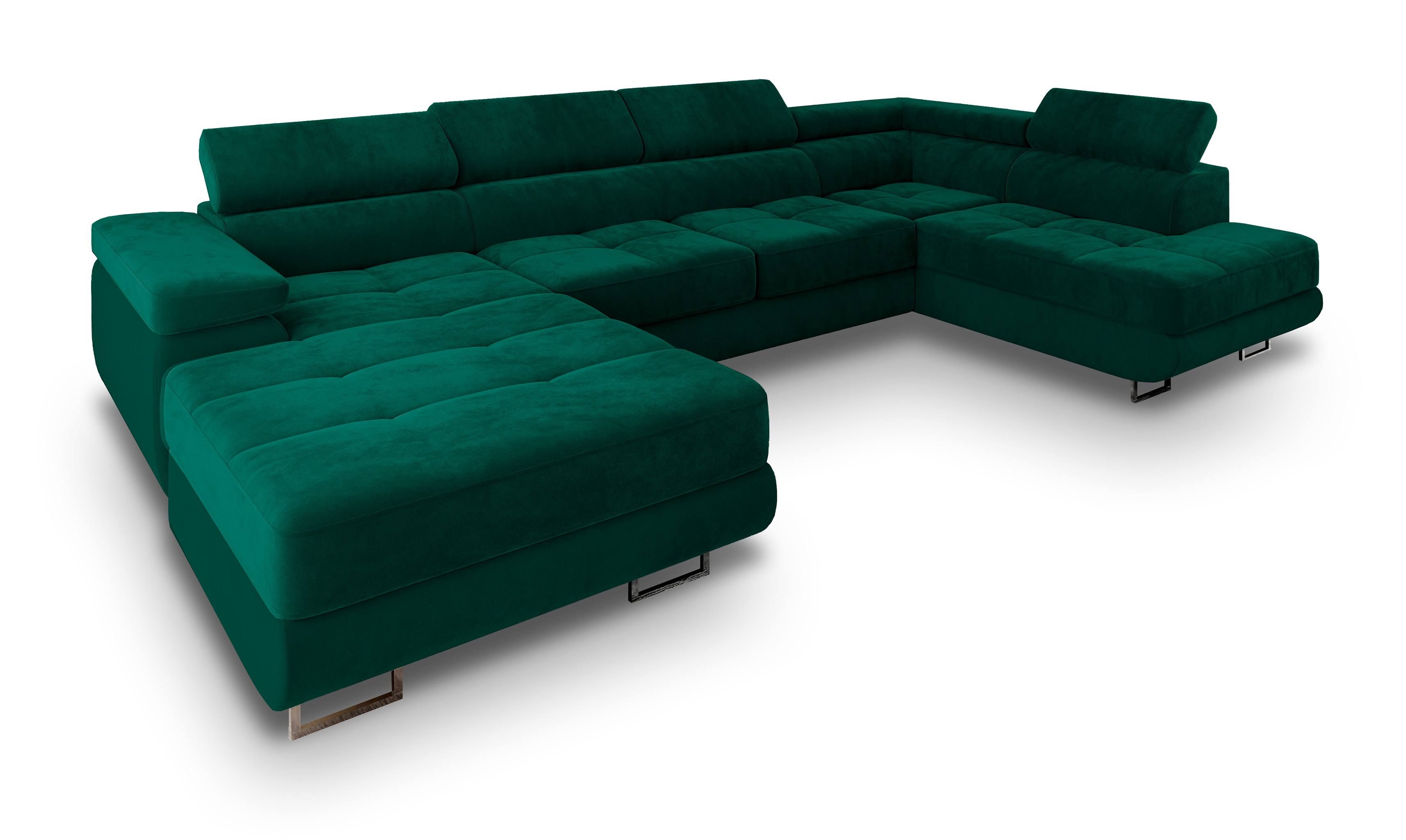 MASSENO Wohnlandschaft mit Schlaffunktion Casone