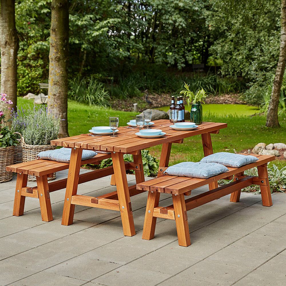 BENKESETT PLUS COUNTRY TEAK