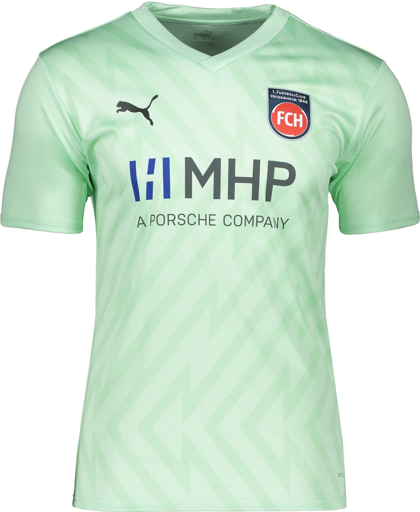 PUMA 1. FC Heidenheim TW-Trikot 2024/2025 Kids Grün F60