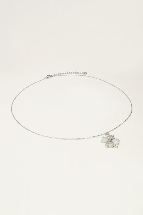 Starry ketting met klaver & strass