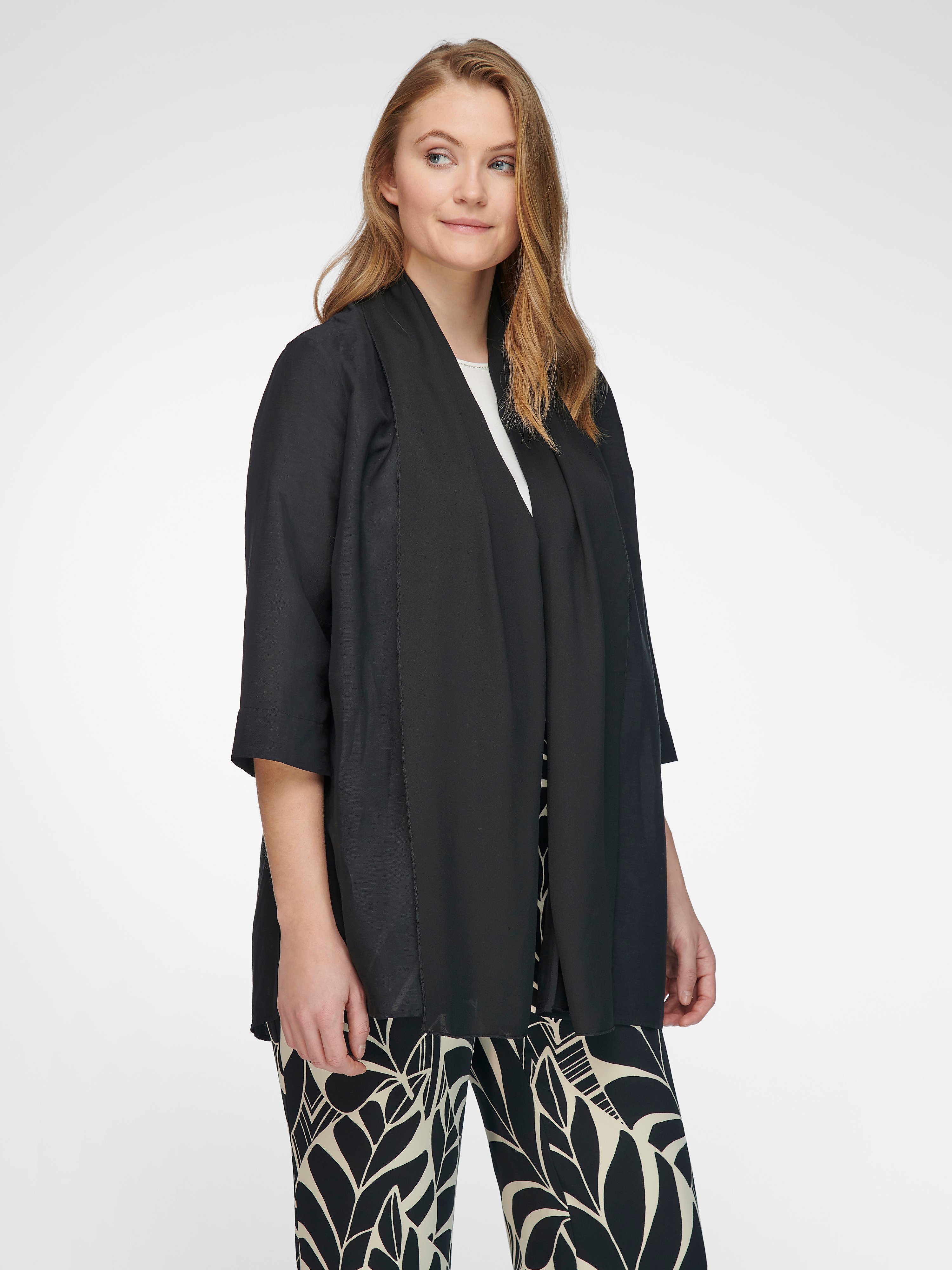 Blusenjacke mit 3/4-Arm