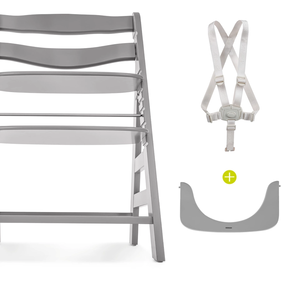 hauck Hochstuhl Alpha Plus Grey