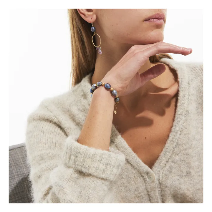 5 Octobre Boucles d'Oreilles Ama | Doré