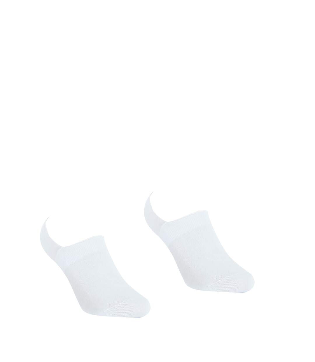 Lot de 2 protège-pieds Coton Peigné homme Fait en France