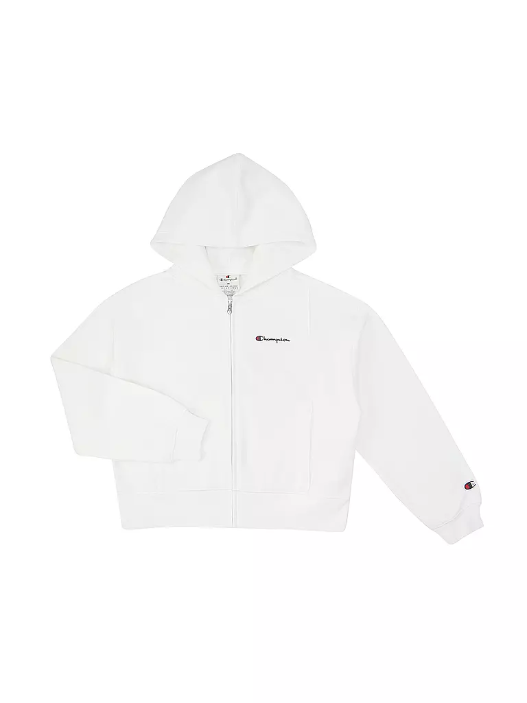 CHAMPION Mädchen Sweatjacke creme