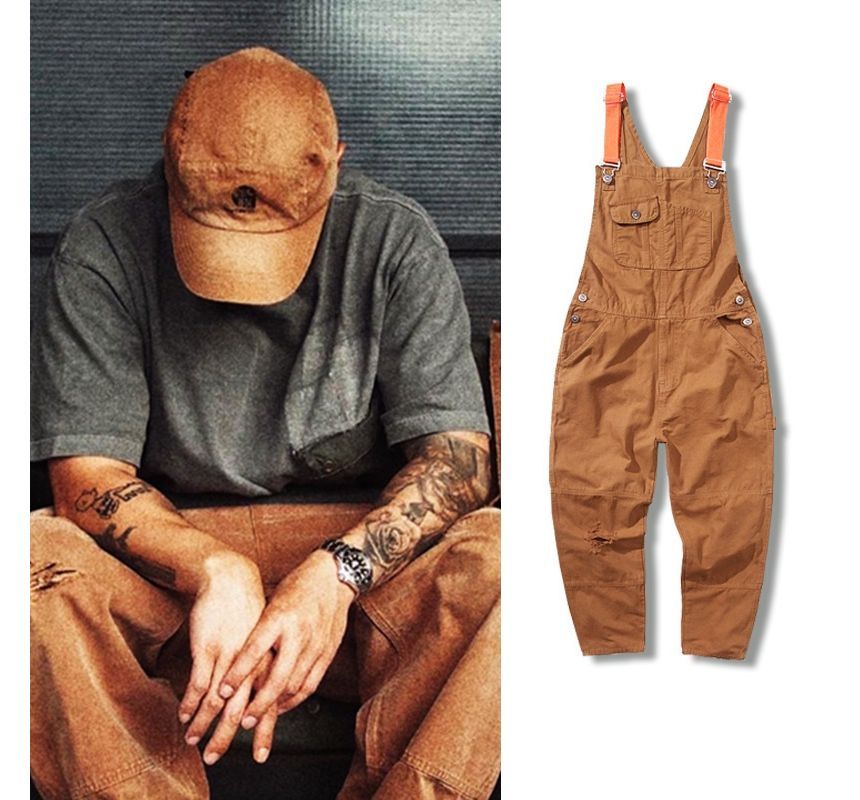 Nikoflin - Versleten paneel rechte pijp jumper jeans
