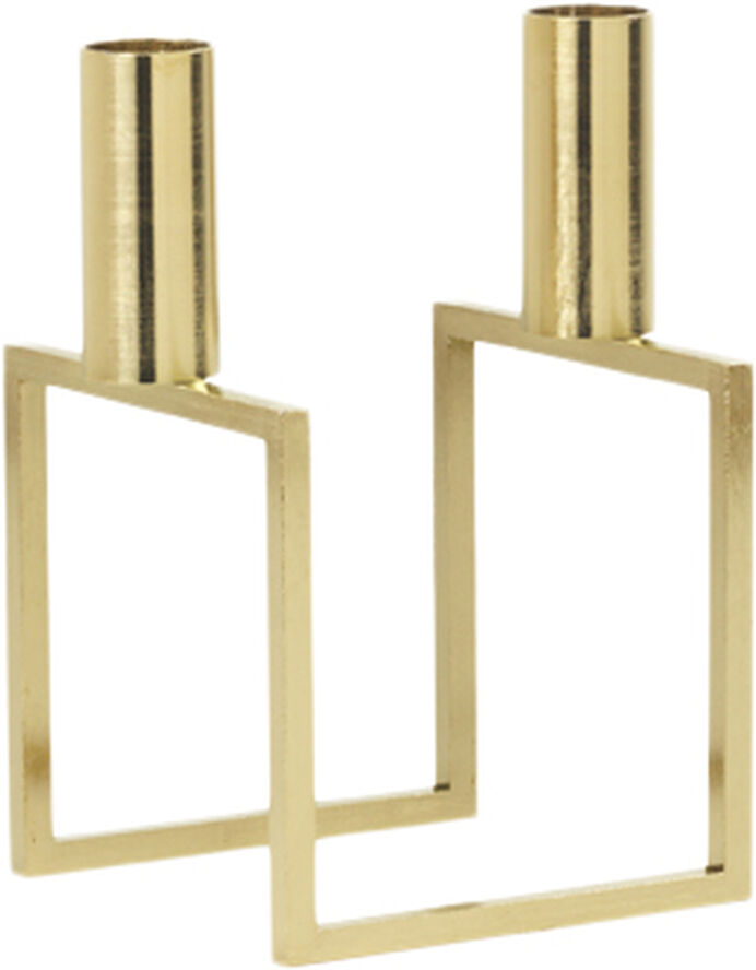 Audo Copenhagen Line, Candle Holder, Gold Plating Messing