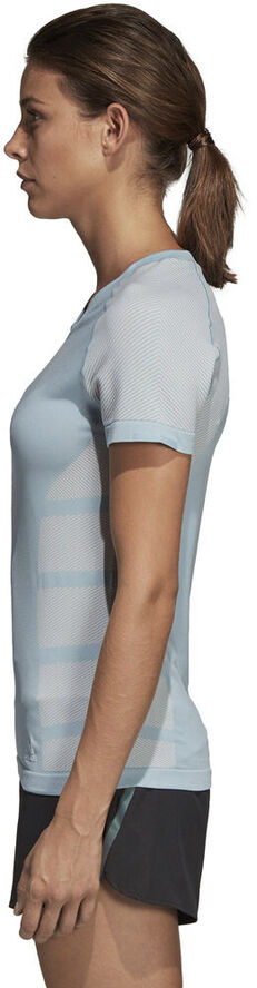 adidas Primeknit Cru Tee Blå
