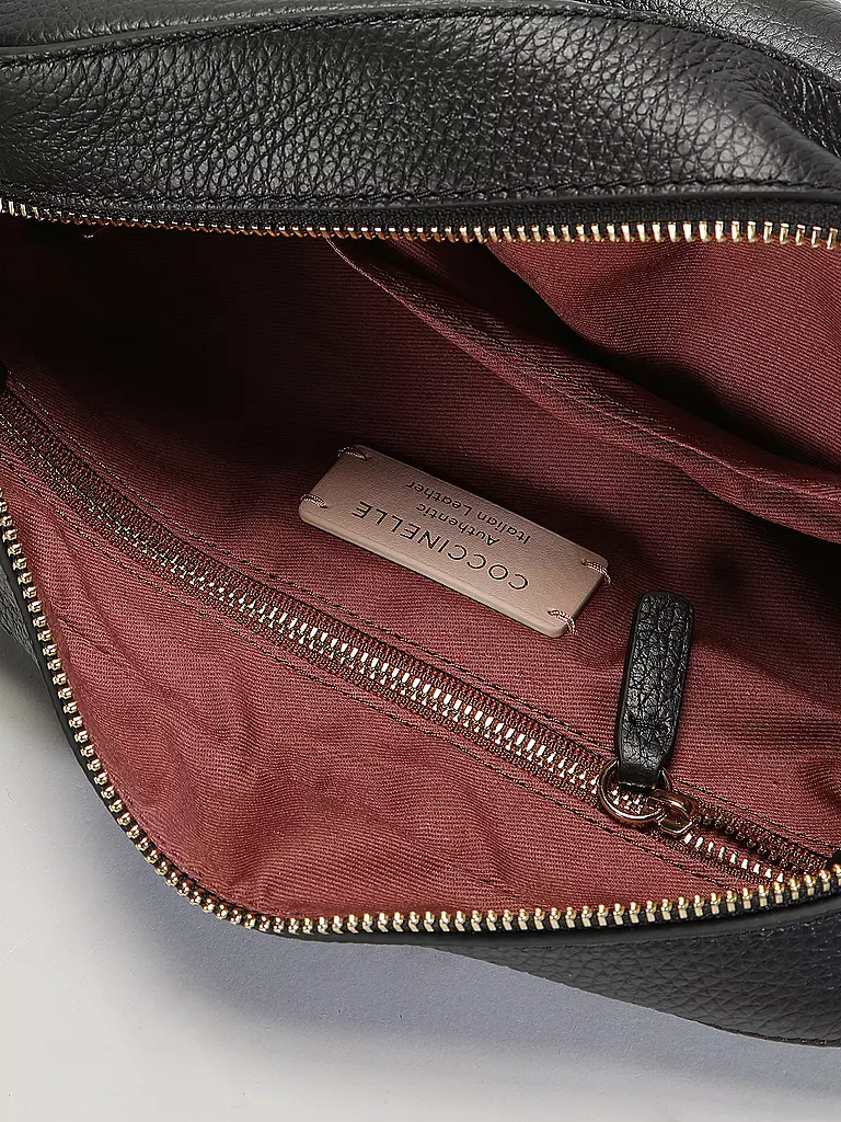 COCCINELLE Ledertasche Umhängetasche LIYA  schwarz