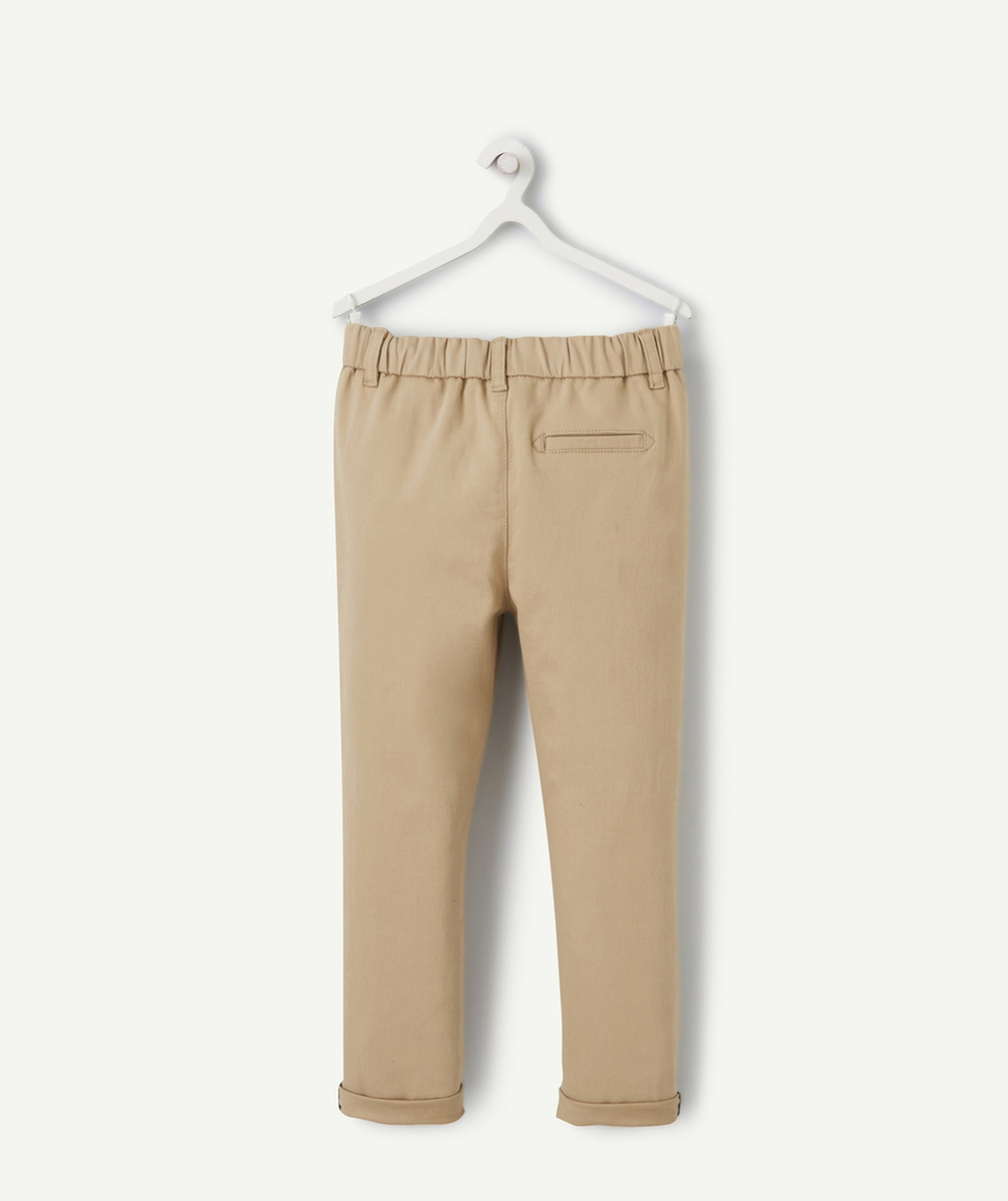 PANTALON RELAX GARÇON BEIGE