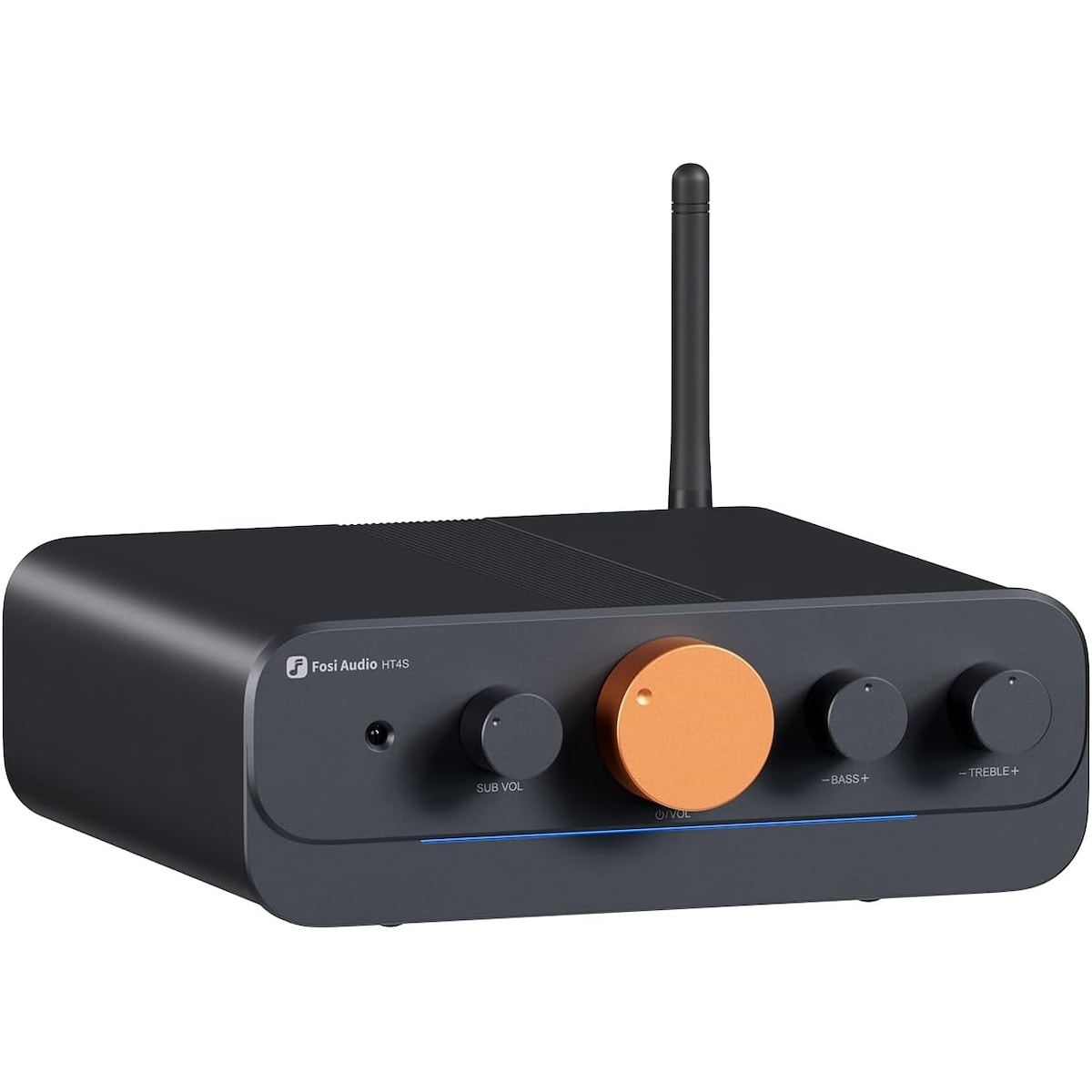 Fosi Audio HT4S Bluetooth-forsterker for utendørshøyttalere, 4-kanals effektforsterker