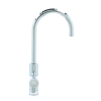 Handson kokendwaterkraan Ace met hendel Chroom Incl. 4 liter kokend water boiler