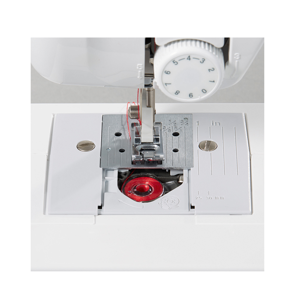 AZ14 Nähmaschine Mechanische Freiarm Nähmaschine für Einsteiger (AZ14VM1) - Weiss / Orange