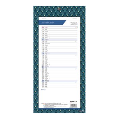 Lecas Graphics - Calendrier de bloc mensuel à feuillets - 16 x 33 cm - disponible dans différents modèles