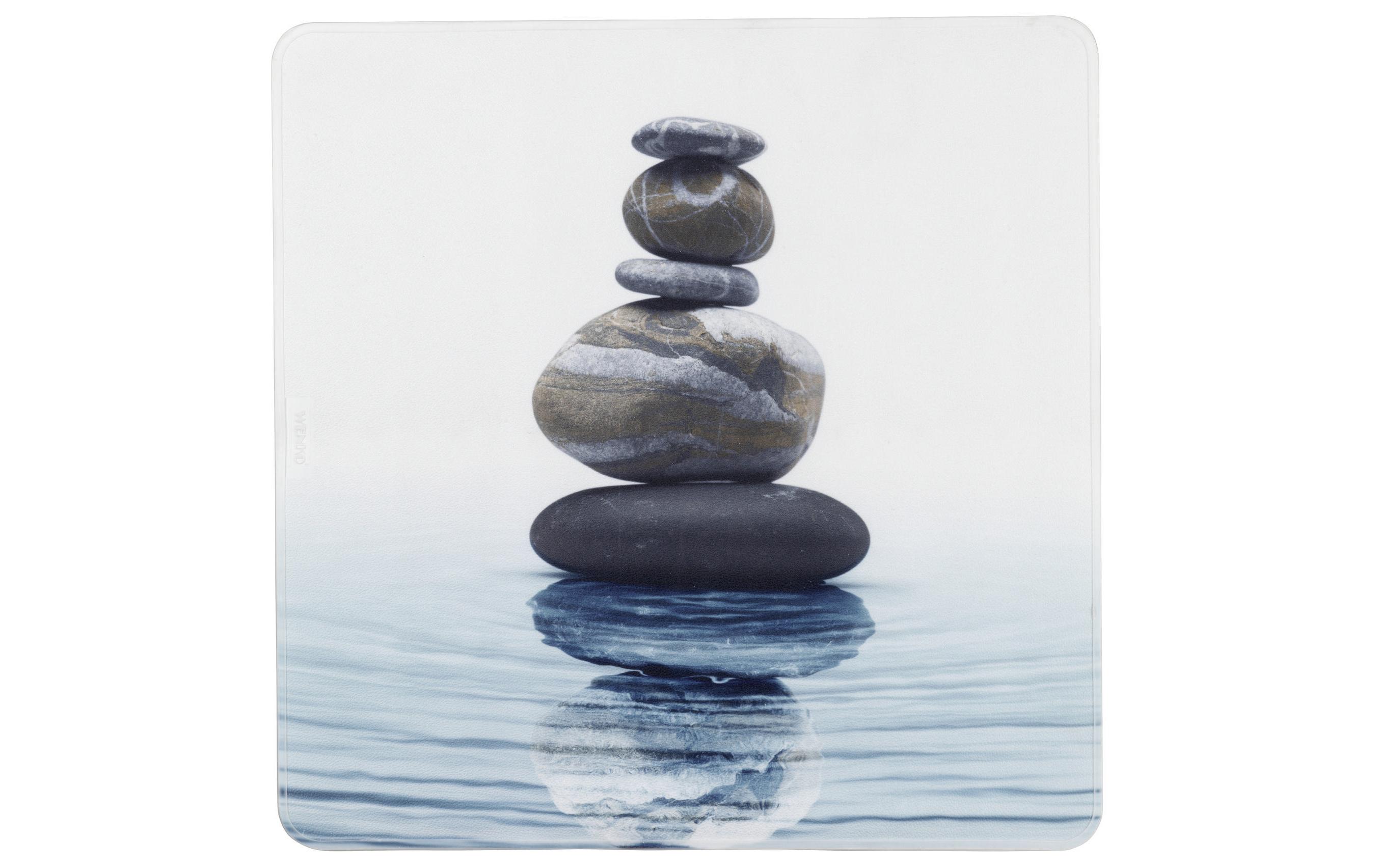 Duschwanneneinlage Meditation 54 x 54 cm MehrfarbigEinlegematte für Badewanne, Meditation