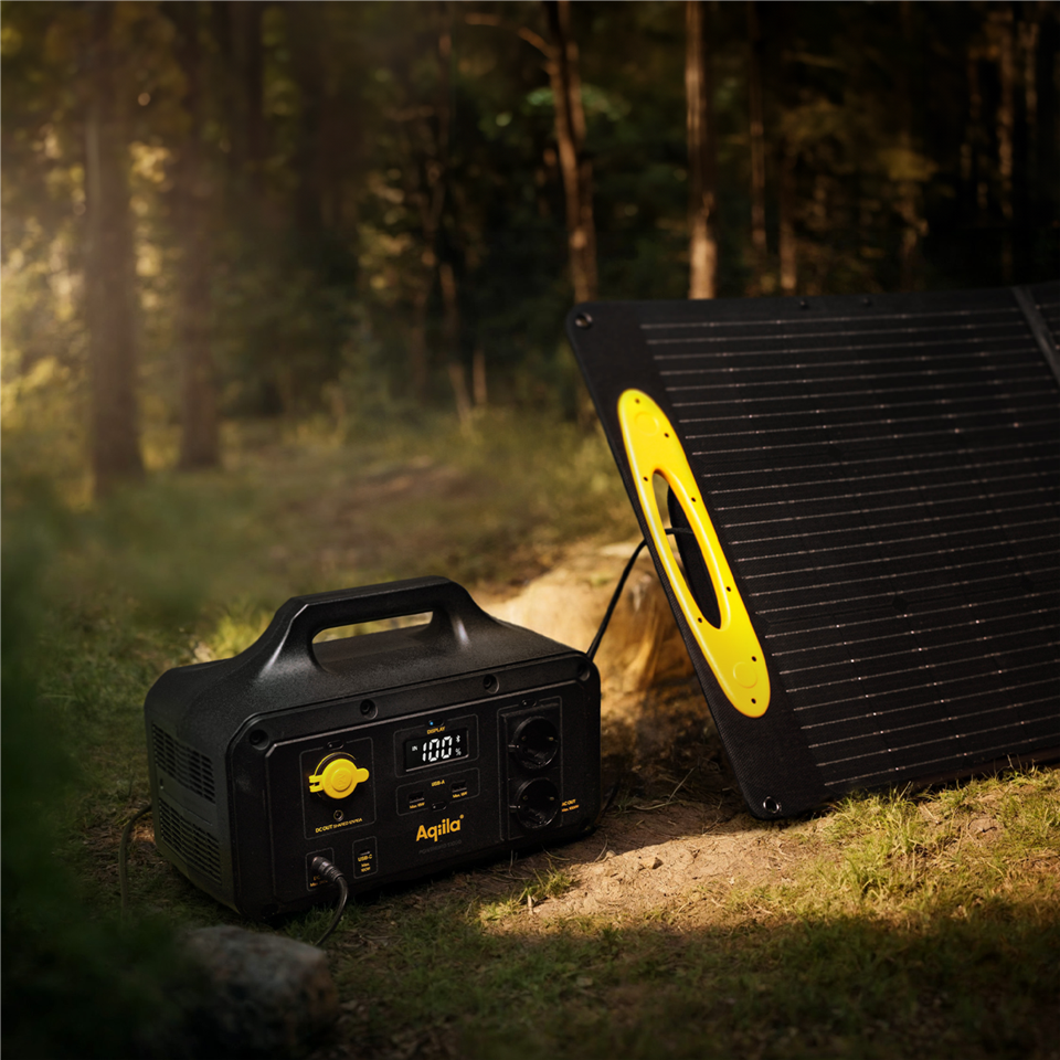 Aqiila - Powerbird S1000 - Bærbar kraftstation, 768Wh / 1000W