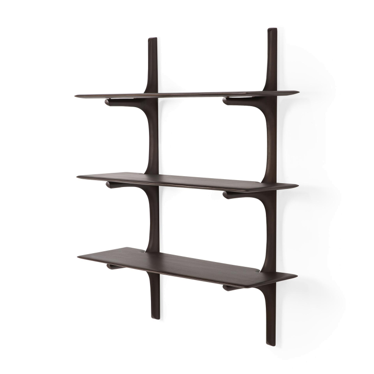 Ethnicraft PI wandplank 3 planken mahonie