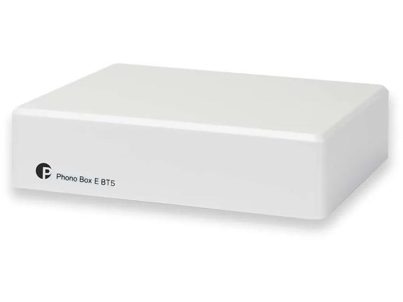 Pro-Ject Vorverstärker Phono Box E BT 5 Plattenspieler mit kabellosem 5.2-Bluetooth und aptX