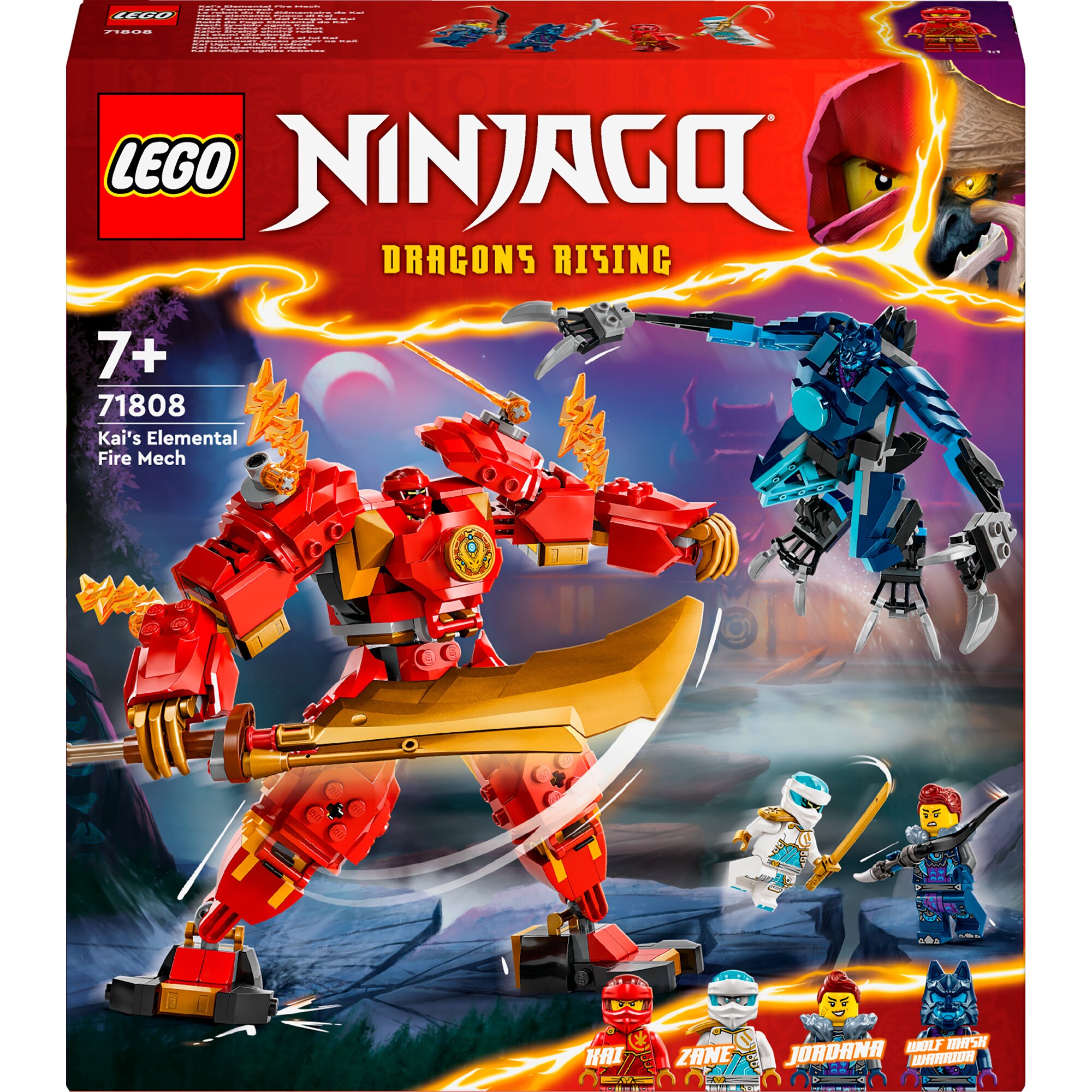 LEGO Konstruktionsspielzeug Ninjago Kais Feuermech