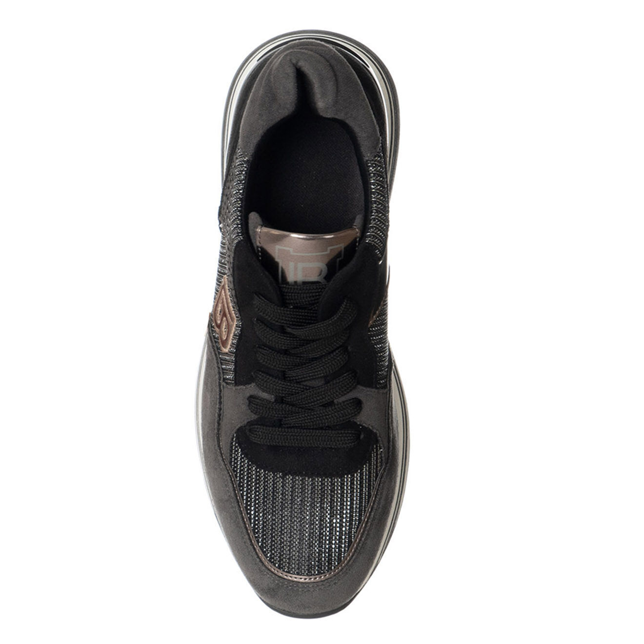 Laura Biagiotti Sneakers Ilona noir/argenté