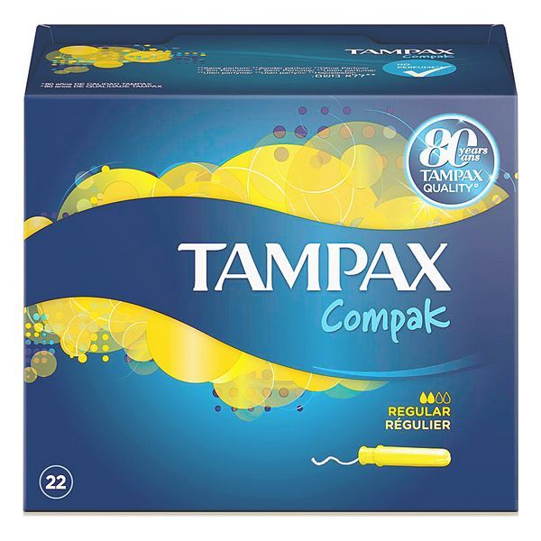 Tampax Compak Regular 22 Unidades