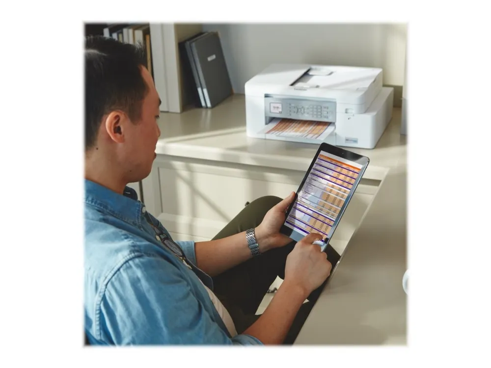Brother MFC-J4335DW - Multifunktionsprinter - farve - blækprinter - A4/Letter (medie) - op til 13 spm (kopiering) - op til 20 spm (udskriver) - 150 ark - USB 2.0, Wi-Fi(n)