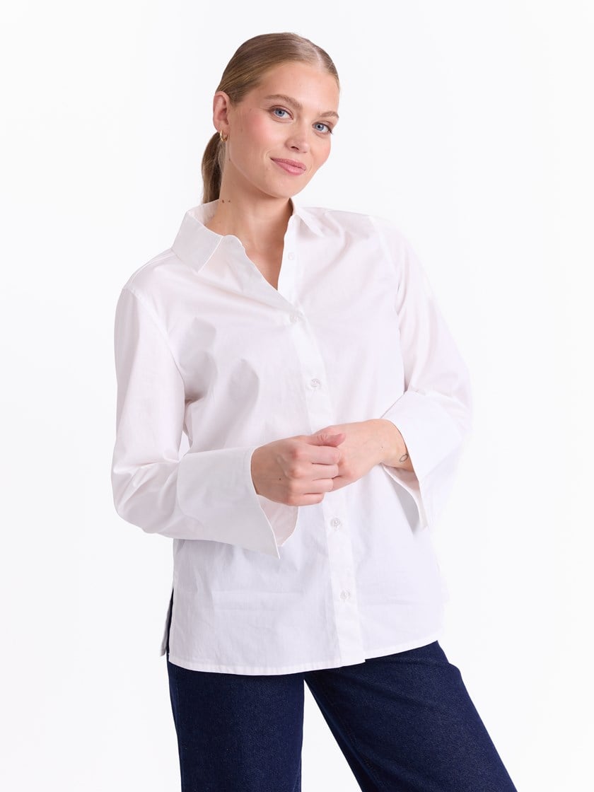 Esther skjorte Bright White