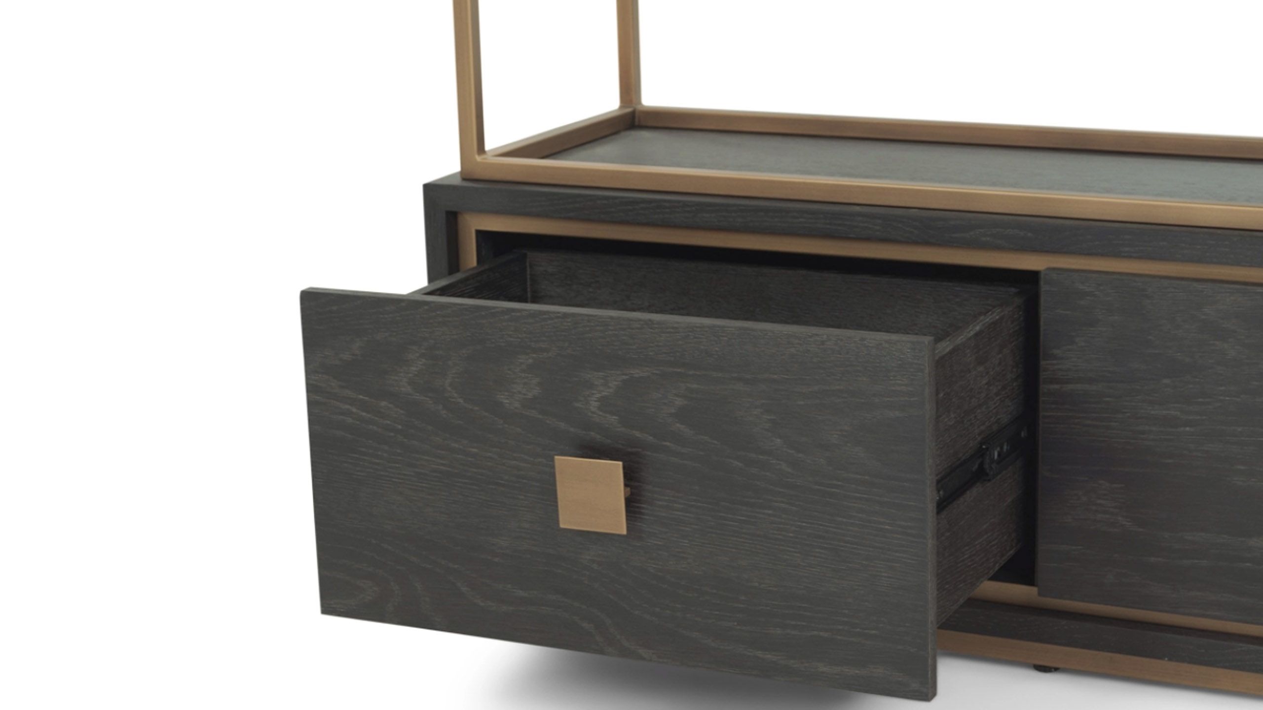 Wandkast 210475 Hunter B120 x D40.5 x H222 cm