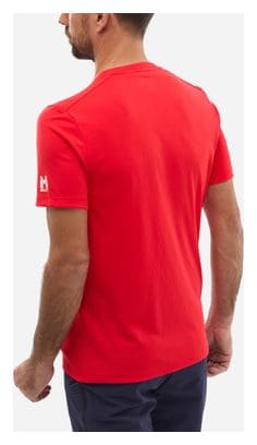 T-shirt Millet Kamet Map Rouge Homme