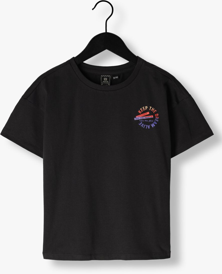 INDIAN BLUE JEANS zwarte indian blue jeans t-shirt oversized t-shirt festival