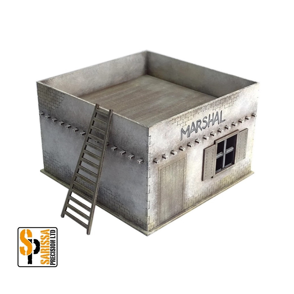 Old West: Adobe Jail (40mm)