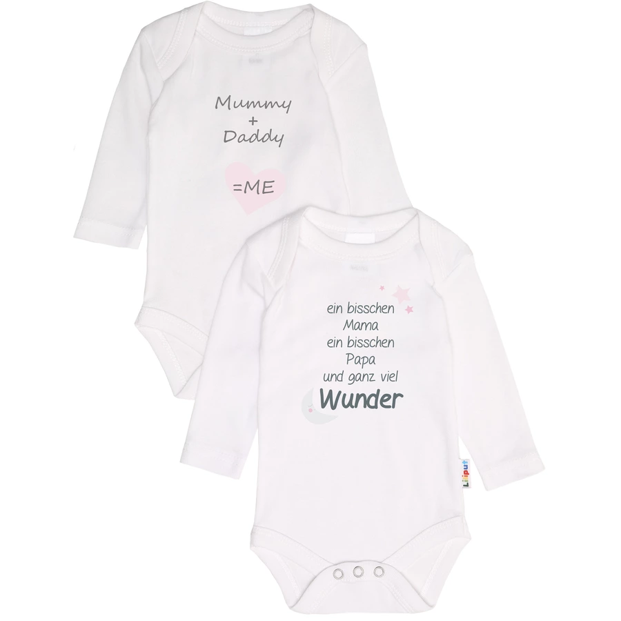 Liliput Langarmbody 2er Pack weiß