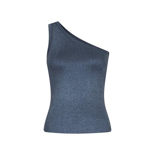 Neo Noir Clementine Glitter Knit Top, Steel Grey, 40
