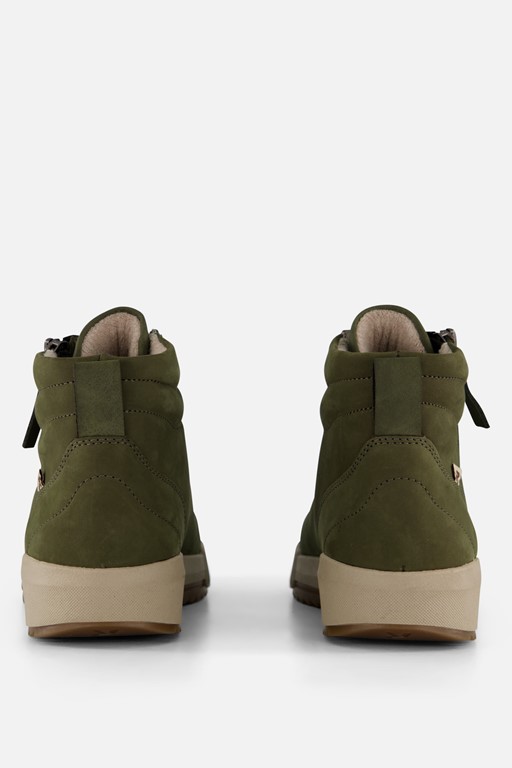 Rieker Evolution Veterboots groen Nubuck