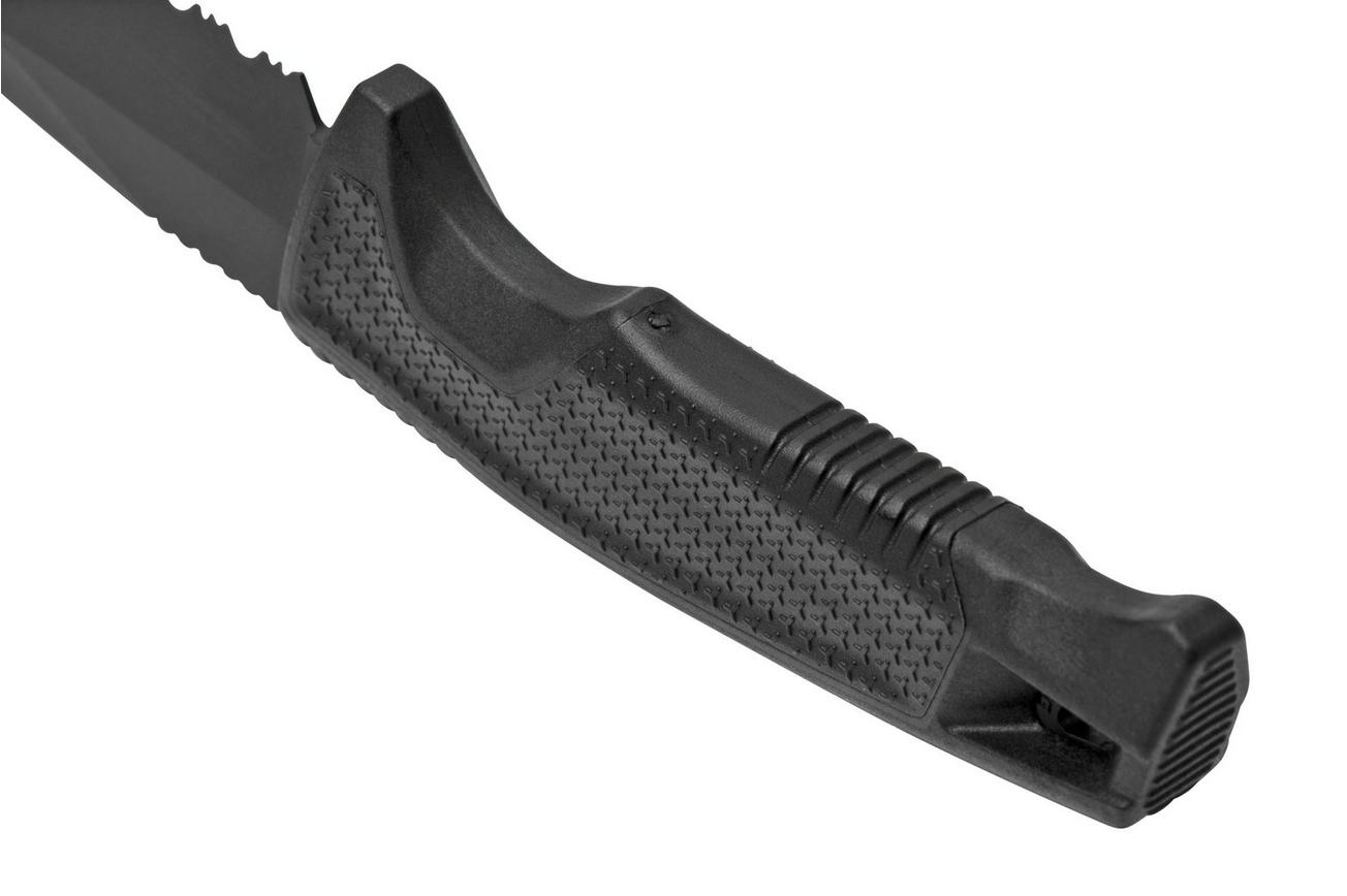 SOG Recondo FX, Black, Partially Serrated 17-22-02-57 vaststaand mes