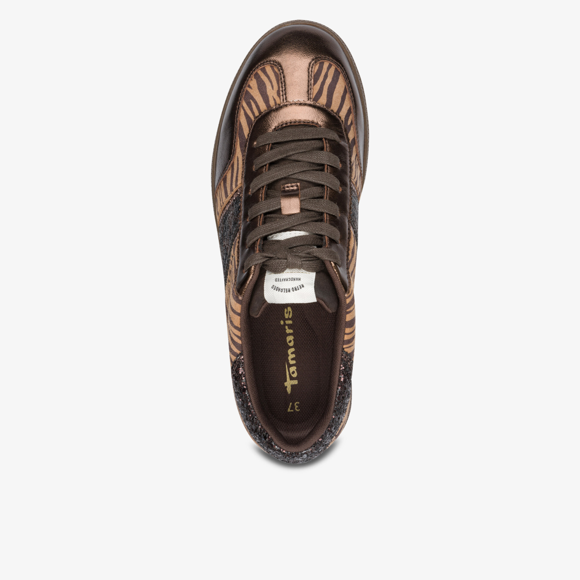 Tamaris Damen Sneaker Low beige