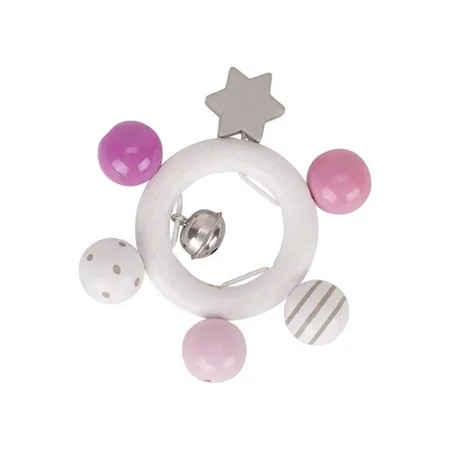 Heimess Greifling rosa, grau, weiß