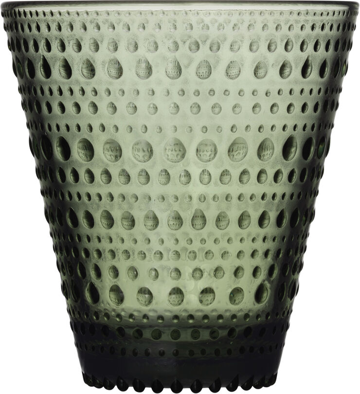 Iittala Kastehelmi Drikkeglas 30cl Pine Green 2 stk Fyrregrøn