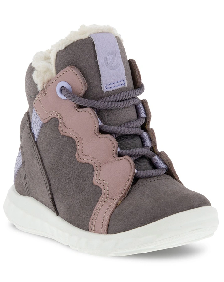 Leder-Stiefel SP.1 LITE INFANT gefüttert in gravity/woodrose