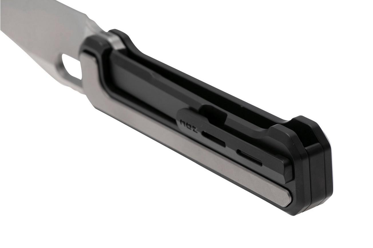 NOC Knives MT-30 MT-3008 Bead Blasted M390, Grey Titanium Inlays, zakmes