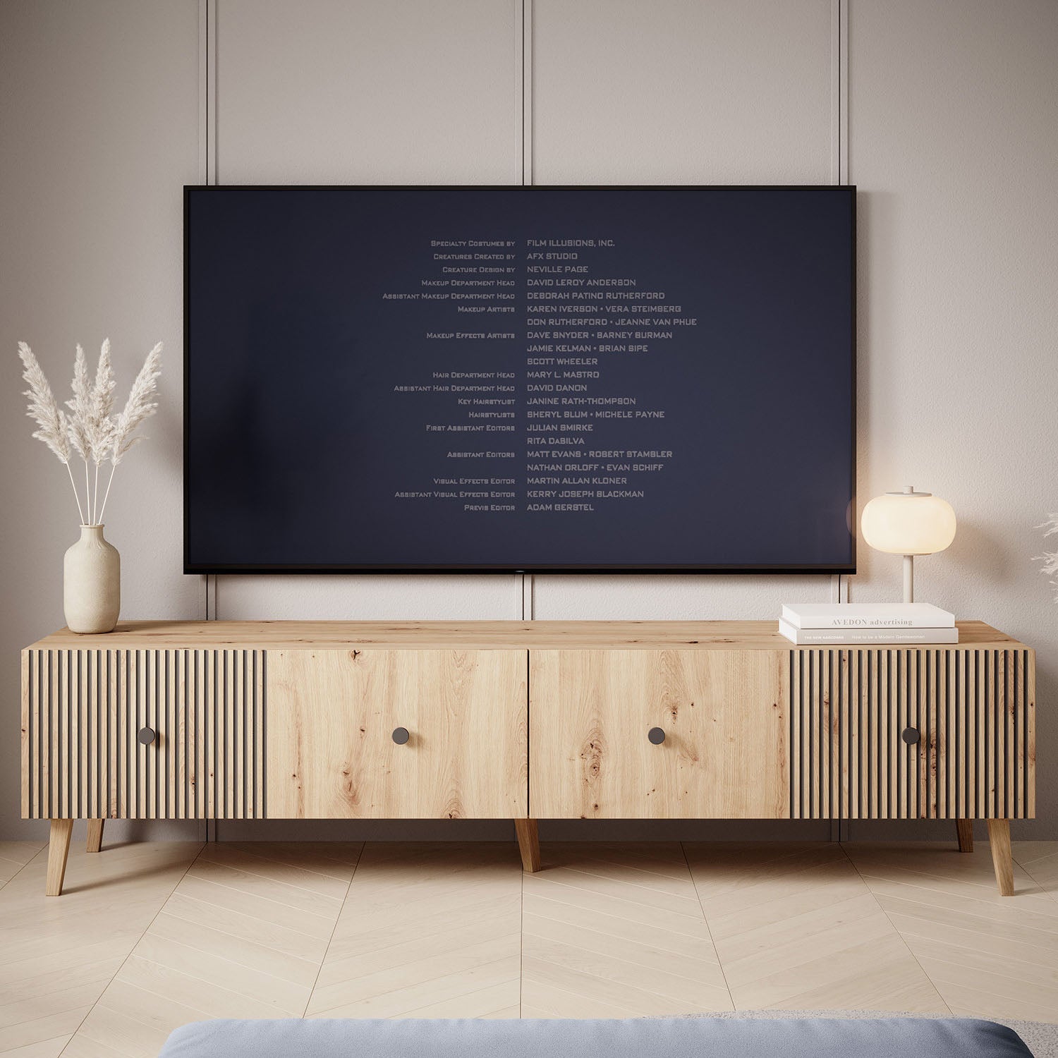 Meubella - TV-Meubel Bali - Eiken - 180 cm