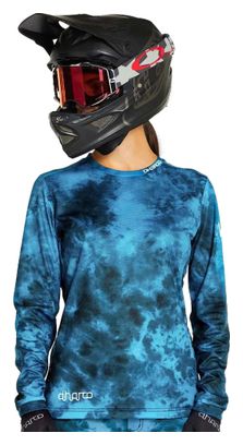 Maillot Manches Longues Femme Dharco Gravity Snowshoe Bleu