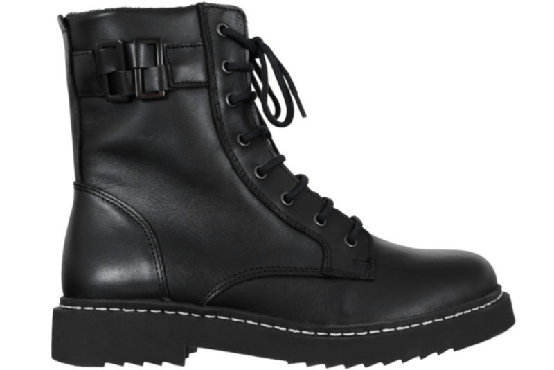 NEW FEET BOOT WITH LACE AND ZIPPER